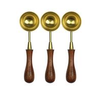3 Pcs Waxed Seal Spoon Waxed Sealing Stamp Melting Spoon Craft Supplies For Sealing Stamp Envelope Invitations