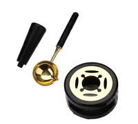 3 Pcs Waxed Stamp Seal Kits Melt Stove Pots Furnaces Tool Waxed Seal Kits Melting Spoon For Envelope