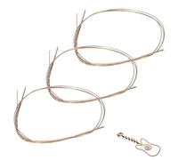 3 PCS Welding Rods, Brass Wire Solder Flexible and Soldering Wire Soldering Wire Welding Rods Low Temperature for Jewelry Repair Electronics Plumbing