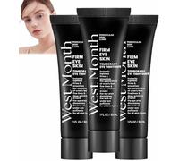 3 Pcs WEST MONTH-Make up Eye Firmer, Instant Eye Firm Cream, Fast Firming Eye Cream, Advanced Instant Firm Eye Tightening Cream, Reduces Under Eye Bags, Puffiness