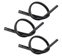 3 Pcs Wiper Blade Refills, 28-Inch Universal Silicone Rubber Replacement for Windshield Wipers, Cuttable Frameless Wiper Blade Strips for Cars, SUVs, and Trucks, All-Weather Clear Vision