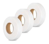 3 PCS Wonder Web Hemming Tape, 2CM Wide No Sewing Iron on Hemming Tape Wonderweb Fabric Fusing Tape for Splicing Fabrics, Trousers, Curtains, Clothes (White)