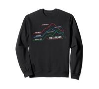 3 Peaks Challenge The Mountain Elevation Three Peaks Sweatshirt