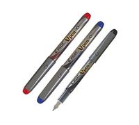 3 pens Pilot VPen Silver, Blue, Black and Red