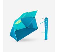 3-person Sun Shelter Beach Parasol Upf50+ Iwiko 180 - Blue Yellow