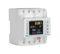 3-Phase 4-Wire WiFi Smart Energy Meter, Automatic Reclosure Protector Power Meter, LCD Display Remote Control Energy Meter