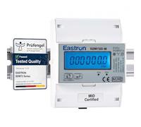 3-Phase Bidirectional Three-Phase Electricity Meter [SDM72DM-V2] with RS485 Modbus, S0 Pulse Output and LCD Display for Precise Import - Export - Power Monitoring