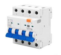 3-Phase Circuit Breaker, 63A 30MA Type B RCBO Residual Current Device With Leakage Protection For EV Charging 400V 6KA Breaking Capacity