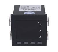 3 Phase Current Meter, LED Digital Display Ammeter, Programmable Intelligent Electric Meter for Substations, Distribution Automation