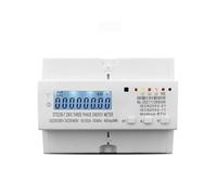 3 phase Din rail KWH Watt hour meter 3 * 220V 380V 400V 50Hz 60Hz voltage current DTS238-7 ZN/S with RS485 IDGTTLDF
