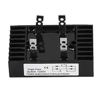3 Phase Diode Rectifier Module, High Power Bridge Rectifier, 1200V 60A Diode Bridge Rectifier with Protection for Industrial Electrical Equipment and Power Supply