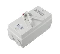 3 Phase Disconnect Switch 63A IP65 Waterproof Enclosed Breaker Box For Motor Power Isolation In Agriculture And Industry