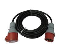 3 Phase Extension Lead 10M (450V 5 Pin Hook Up Cable 16A Heavy Duty Extension)