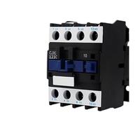3 Phase Motor Magnetic Contactor Relay 12A 3P Pole 1NO AC 24V 110V 220 Volts 380V Coil CJX2-1210 35mm Din Rail Mounting(Ac24v)