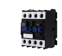 3 Phase Motor Magnetic Contactor Relay 12A 3P Pole 1NO AC 24V 110V 220 Volts 380V Coil CJX2-1210 35mm Din Rail Mounting(Ac24v)