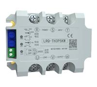 3 Phase Motor Soft Starter Online Slow Start Module Solid State Relay Decompression And Step-Down Controller 5KW8KW15KW22KW 1Pcs(Radiator 5KW Module)