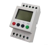3-Phase Over and Under Voltage Protector for AC 380V, LCD Display Relay for Phase Loss Unbalance Protection Industrial