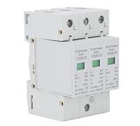 3 Phase Protector, Protective Device, 420V Lightning Protection, Flame Retardant Module, with Quick Plug Terminals, for Home and Office Grids, 20kA Imax and PC Shell