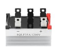 3 Phase Rectifier Bridge High Power Stack Silicon Radiator Generator Parts 35A 1200V Convert Alternating Current Direct