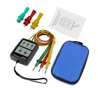 3 Phase Sequences Rotation Tester Detectors Meter Indicators with LED Sequencer 60V-600V 3 20Hz-400Hz Electrical Tester