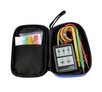 3 Phase Sequences Tester Rotation Meter Checker 20Hz-400Hz Indicators Order Detectors Sequencer 60-600V Industrial Electric Tester