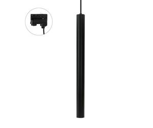 3-Phase Track Pendant Light Chloe Slim Black max 25W GU10 MR11 for Erco
