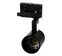 3-Phase Track Spotlight Lumicanto Black GU10 For Erco Eutrac Staff