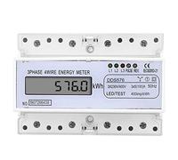 3 Phase Watt Hour Meter 4 Wire 380V LCD Display