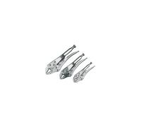 3 Piece 130mm 170mm 210mm Self Locking Pliers Set Quick Release Handle