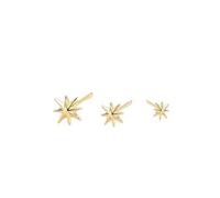 3 Piece 18G Small Eight-Pointed Star, Tiny Eight Star Cross Flat Back, Ear Stacks Cartilage Helix Earrings, Threaded Nose Studs Tiny Studs, Cartilage Helix Earring Piercing Jewelry for Women Flatback