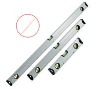 3-Piece (300mm, 600mm, 1000mm) Magnetic Spirit Level Set - Accurate Levelling For Building & Diy