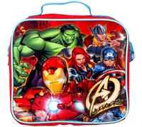 3 Piece Avengers Movie Characters School Travel Lunch Bag