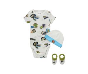 3-piece baby boy set Nike Box Beige 6/12 mois