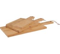 3-Piece Bamboo Chopping Board Set Multi-Size Cutting Boards for Kitchen Serving