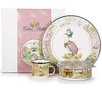 3-Piece Beatrix Potter Enamelware Dish Set, in Jemima Puddle-Duck