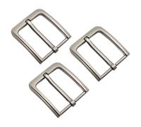 3 Piece Belt Buckles, Metal Belt Buckles, Classic Belt Buckles, Fashionable And Simple Belt Buckles, Belt Replacement Buckles, Belt Accessories