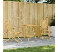 3 Piece Bistro Set Bamboo