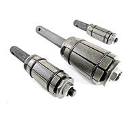 3 Piece Car and Motorcycle Exhaust Tail Pipe Expander Set with Storage Case | 29mm - 89mm