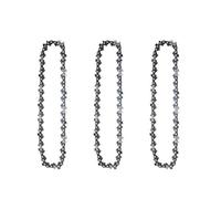 3-Piece Chainsaw Chain & Guide Bar Set - 6-Inch 37DL Replacement Chainsaw Parts with 18 Cutting Teeth (Brand)