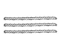 3 - Piece Chainsaw Replacement Chains - Available in 10/12/14/16/18-inch Sizes, 3/8" Pitch Steel Construction, Suitable for Electric & Gas Chainsaws, Durable Logging Accessory(3Pcs 14inch)