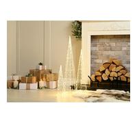 3 Piece Christmas Dewdrop Feature Light Warm White Outdoor 654 LED