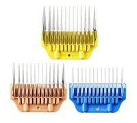 3-Piece Clipper Guard Comb for Wide A5 Blade, Compatible with Andis/Wahl