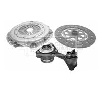 Borg & Beck Clutch Kit Set 3pc fits Ford C-Max 2007-2010 1.8