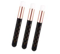 3 Piece Cosmetic Brush Cleaner Set Deep Cleansing Moose Brush Type Easy Rinsing Handle Hygienic Cleaner and Ergonomic Design