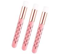 3 Piece Cosmetic Brush Cleaner Set Deep Cleansing Moose Brush Type Easy Rinsing Handle Hygienic Cleaner and Ergonomic Design