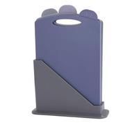 3 Piece Cutting Boards for Kitchen - Flexible Cutting Boards with Stand | Portable Cutting Boards for Kitchen | Cutting Board with Food Icons | Decoupage Mat