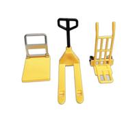 3 Piece Dollhouses Engineering Construction Tool Ideal For Enhancing Your 1:12 Scale Miniature Decorations Easy To Operate Dollhouses Tool