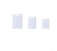 3 Piece Double Sided Cutting Board Set Non Slip Pp Material Hygienic Kitchen Chopping Blocks For Meat Veg Fruit Black White With Hanging Holes Stable For Surface 35.6 29.8 24.8cm(white)