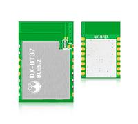 3 Piece DX-BT37 Low Cost Bluetooth BLE 5.1 URAT Serial Transceiver Module Low Power Wireless Serial Communication Support IOSAndroidArduino(DX-BT37* 3PCS)