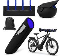 3-piece e-bike transport protection set for engine, battery and handlebars | Waterproof e-bike battery protective cover, protection against splashes of water, dirt, cold and scratches